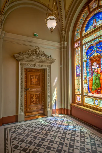 Fundado 1885 Museu Artes Decorativas Praga Está Alojado Edifício Neo — Fotografia de Stock