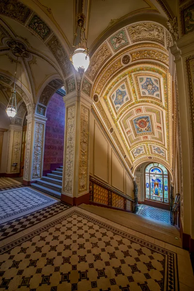 Fundado 1885 Museo Artes Decorativas Praga Encuentra Edificio Neorrenacentista Construido — Foto de Stock