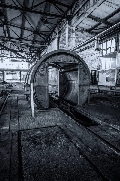 Mine Centrum Est Une Mine Lignite Fermée Située République Tchèque — Photo