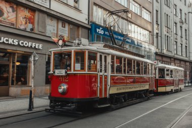 Prag tramvay ağı, Çek Cumhuriyeti 'nin 142,4 km' lik demiryolu hattından oluşan en büyük şebekesidir. Dopravn podnik hlavnho msta Prahy tarafından işletilmektedir. Prag 'ın ilk tramvay hattı 1875 yılında açılmıştır.