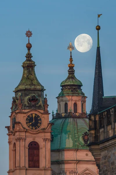 Der Vollmond Ist Die Mondphase Der Der Mond Aus Der — Stockfoto