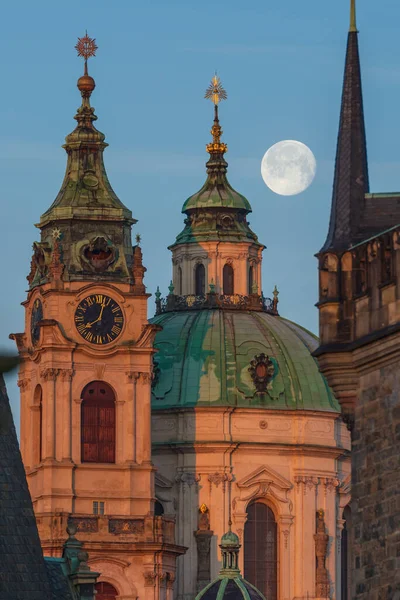 Der Vollmond Ist Die Mondphase Der Der Mond Aus Der — Stockfoto