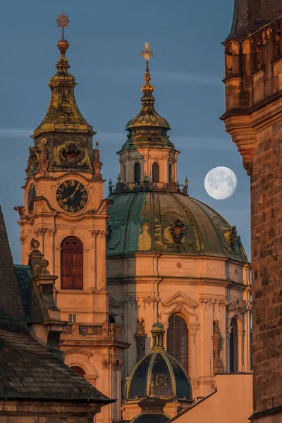 Der Vollmond Ist Die Mondphase Der Der Mond Aus Der — Stockfoto