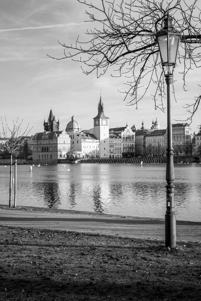 Praga Capital Ciudad Más Grande República Checa Calles Misteriosas Barrio — Foto de Stock