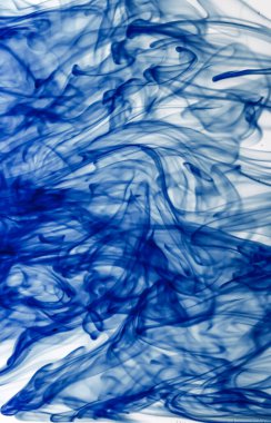 Arka plan için sudaki mürekkep tarafından oluşturulan renkler