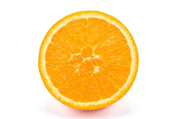 Orange Slice Isolated White Background — Stock Photo, Image