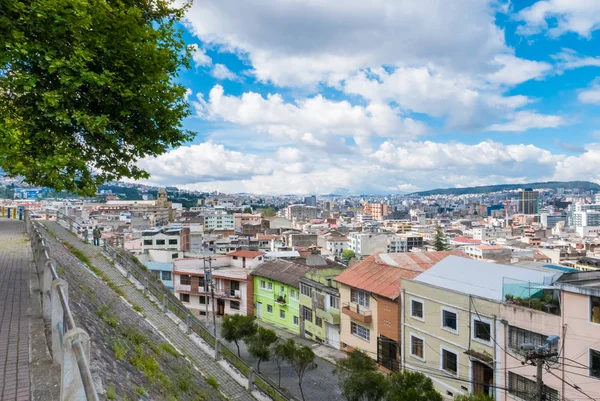 Quito Mayo 2018 Terraza Del Parque Cac Distrito América Situado — Foto de Stock