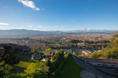 Cuenca görünümünü Turi açısından Ekvador