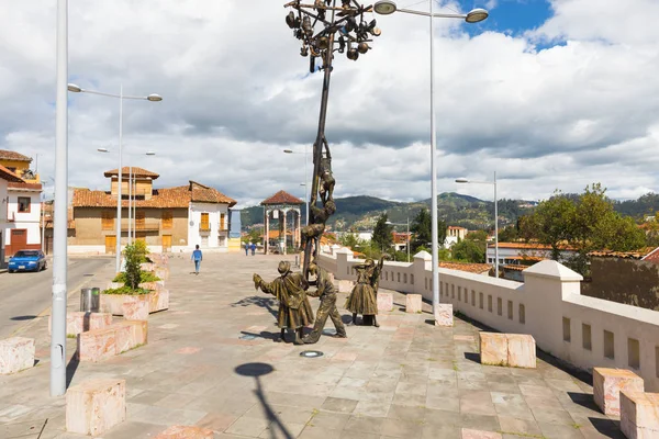 Cuenca Ecuador Junio 2018 Este Distrito Fue Primero Ser Construido — Foto de Stock