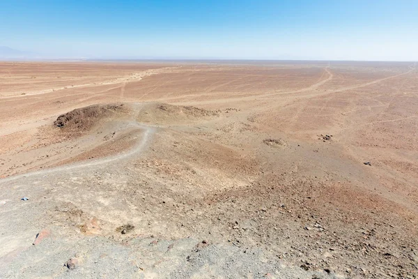 Peru Nazca 2018 Yüksek Kurak Yaylası Ağustos Palpa Üzerinde Pampa — Stok fotoğraf