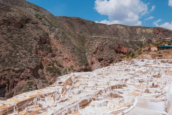 Moray Peru Septiembre 2018 Cuencas Salinas Moray Los Incas Excavando —  Fotos de Stock