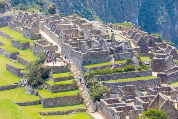 Machu Picchu Perú Septiembre 2018 Este Sector Hay Tres Portales —  Fotos de Stock