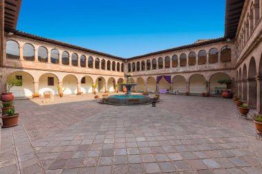 Cuzco Peru 12 Eylül 2018 son derece takdir çağdaş sanat sergileri ana bina bu prestijli 1848 yılında inşa.