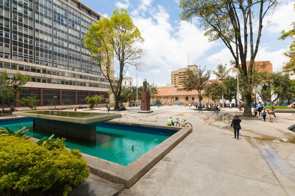 Parque Bogotá Santander en un día soleado —  Fotos de Stock