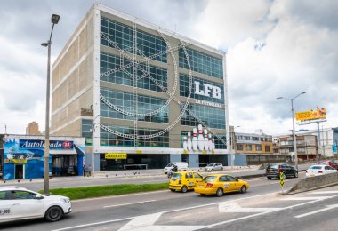 Bogota çok amaçlı spor binası La Futbolera exterio denir