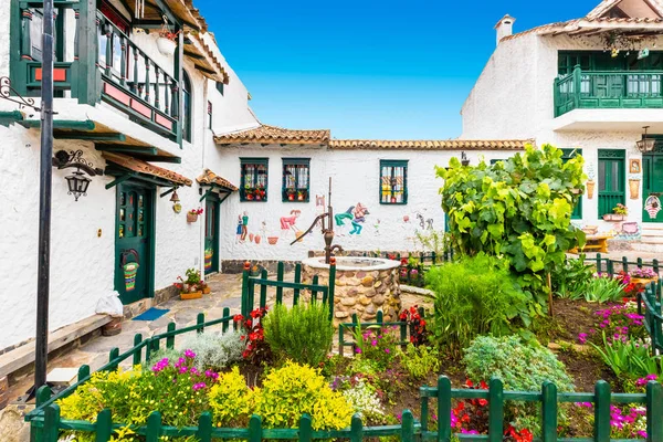 Tenza typical traditional colorful houses — Stock Photo, Image