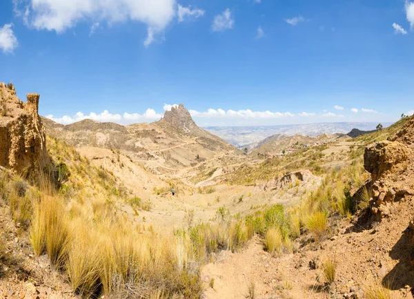 Bolivia La Paz diablo diente montaña vista panorámica —  Fotos de Stock