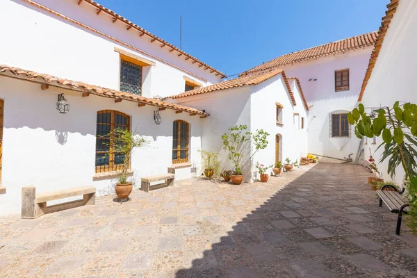 Sucre Bolivia arquitectura colonial del casco antiguo — Foto de Stock