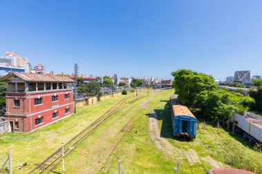 Cordoba Arjantin 24 Ocak eski vagon ve raylar Kuzey Cordoba 'da terk edildi ve yerine uzun mesafeli otobüsler getirildi. Çekim 24 Ocak 2020