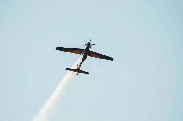 Campo Grande Brasil Setembro 2018 Avião Fab Esquadrilha Fumaca Apresentando — Fotografia de Stock