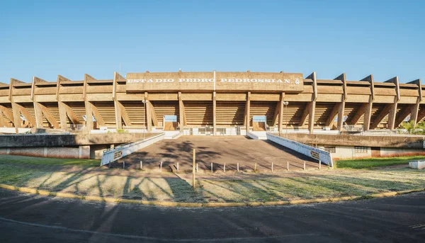 Campo Grande Brazylia Grudnia 2018 Zdjęcie Wejścia Stadionie Estadio Pedro — Zdjęcie stockowe