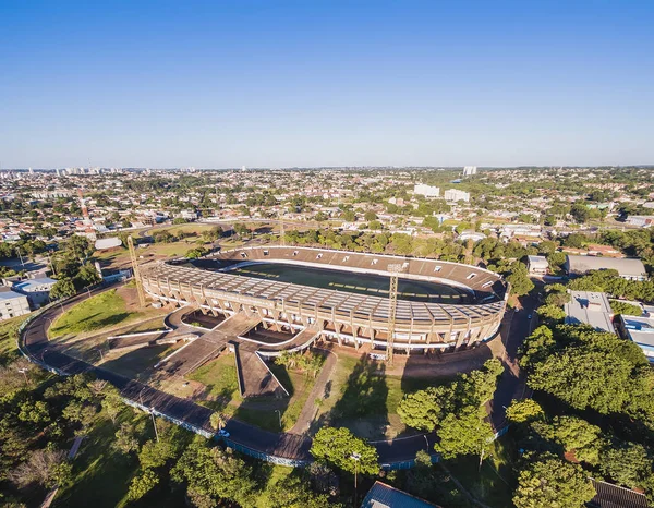 Campo Grande Brasil Diciembre 2018 Foto Dron Del Estadio Pedro — Foto de Stock