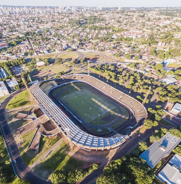 Campo Grande Brasil Diciembre 2018 Foto Dron Del Estadio Pedro — Foto de Stock