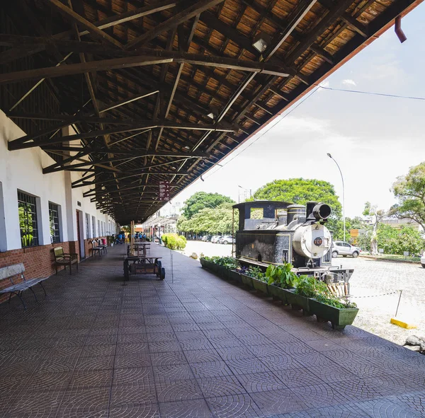 Londrina Brazil December 2018 Preserved Memories Train Historic Museum Old — Stock Photo, Image
