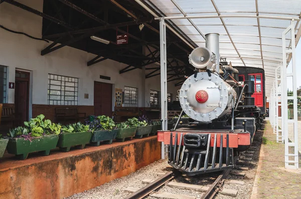 Londrina Brazil December 2018 Preserved Memories Train Historic Museum Old — Stock Photo, Image
