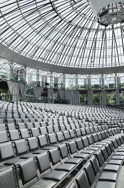 Curitiba Brazylia Grudnia 2018 Wewnątrz Widownia Teatru Opera Arame Wire — Zdjęcie stockowe