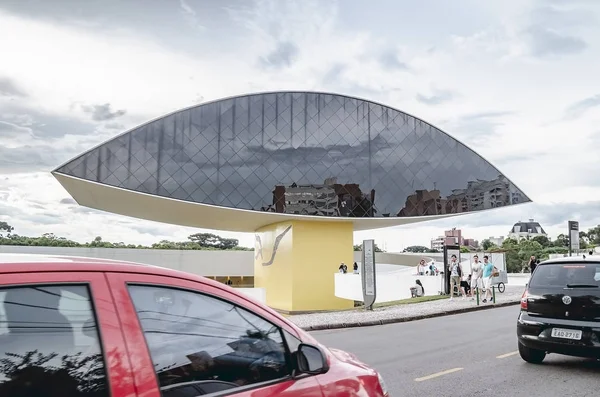 Curitiba Brasil Diciembre 2018 Museo Museu Oscar Niemeyer Mon También —  Fotos de Stock