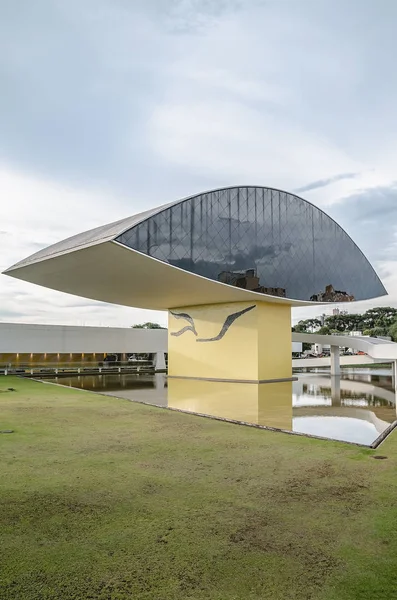 Curitiba Brasil Dezembro 2018 Museu Museu Oscar Niemeyer Mon Também — Fotografia de Stock