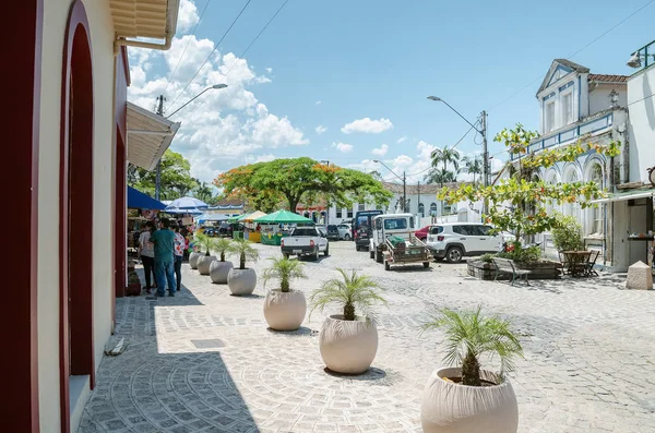 都市のローカル商業 Morretes ブラジル 2018 観光場所 — ストック写真