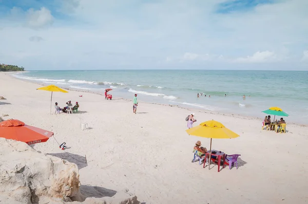 Praia de Tabatinga, Conde Pb, Brazylia — Zdjęcie stockowe