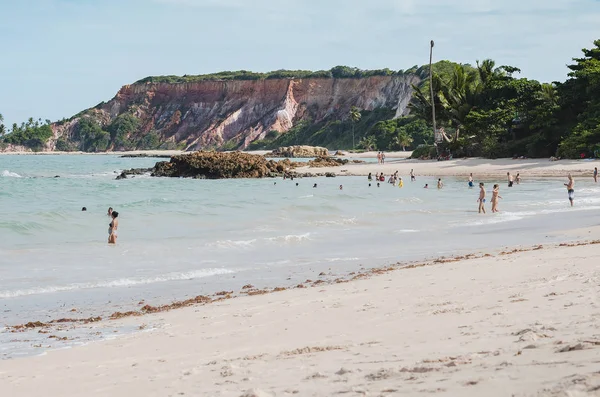 Praia de Tabatinga, Conde Pb, Brazylia — Zdjęcie stockowe