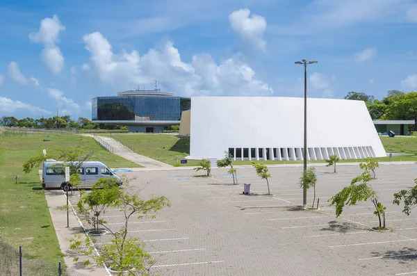 Τζουάν Σκόνκπδ Βραζιλία Φεβρουαρίου 2019 Κτίριο Σχεδιασμένο Από Τον Αρχιτέκτονα — Φωτογραφία Αρχείου