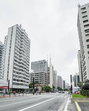 Paulista Avenue, Sao Paulo Sp Brezilya