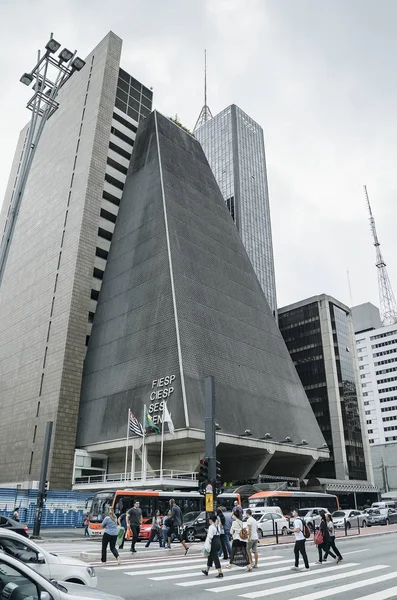 Centro Cultural FIESP, São Paulo SP Brasil — Fotografia de Stock