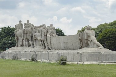 Monumento - Bandeiras, Sao Paulo Sp Brezilya