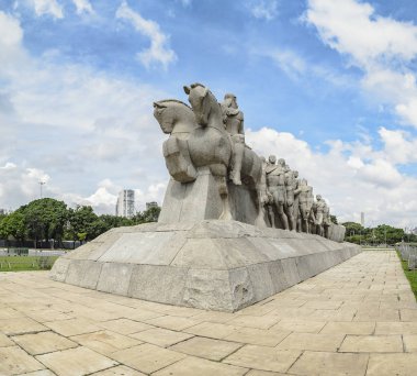 Monumento - Bandeiras, Sao Paulo Sp Brezilya