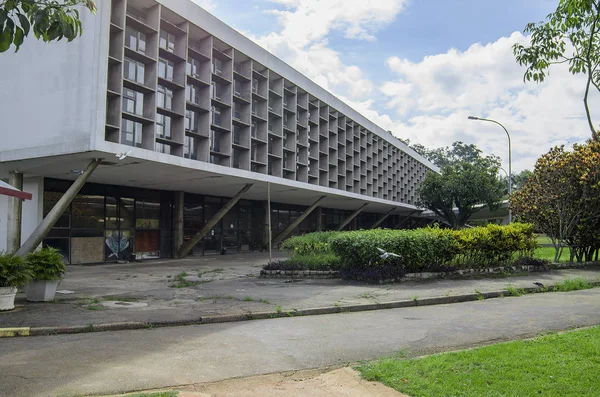 Pabellón de Culturas Brasileñas en Parque Ibirapuera — Foto de Stock