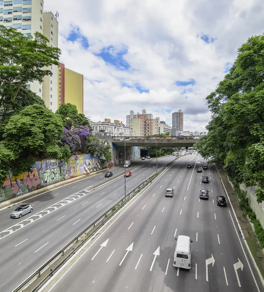 Radiaal leste-Sao Paulo SP Brazilië — Stockfoto