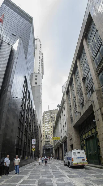 Edificio Banco de Sao Paulo SP Brasil — Foto de Stock