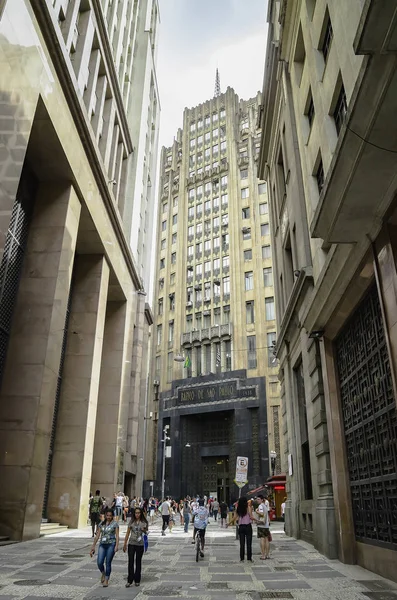Edificio Banco de Sao Paulo SP Brasil — Foto de Stock