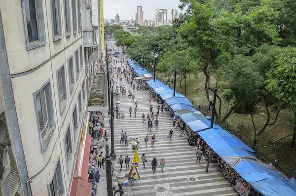 Sao Paulo Sp Brezilya sokak satıcıları