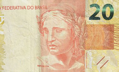 Brezilya yirmi gerçek banknot