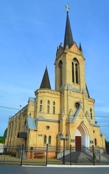 Lutsk Lutheran Kilisesi Ukrayna Manzaraları — Stok fotoğraf