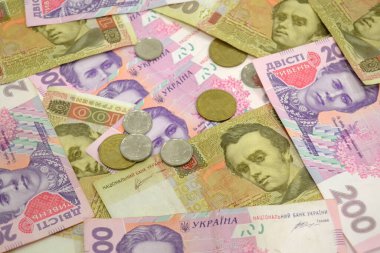 Ukraynalı para hryvnia. Ulusal para birimi. Ukrayna'da bozulması