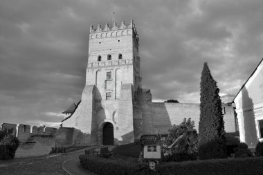 Doğu Avrupa 'daki Antik Kale Ukrayna' nın Lutsk kentinde