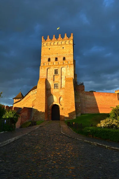 Ancient Castle in Eastern Europe in the Ukrainian city of Lutsk